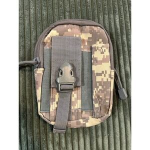 Digital‎ Camo Tactical Pouch Molle System Belt Waist Bag EDC Gear